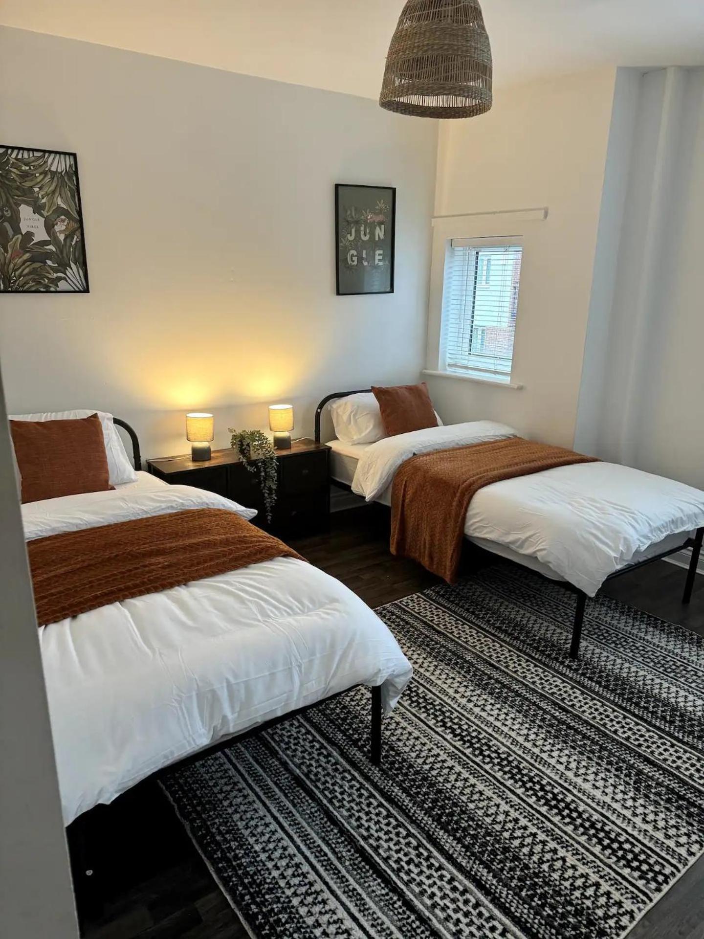 Modern Twin Room Near Ancoats & Etihad Stadium Manchester Dış mekan fotoğraf